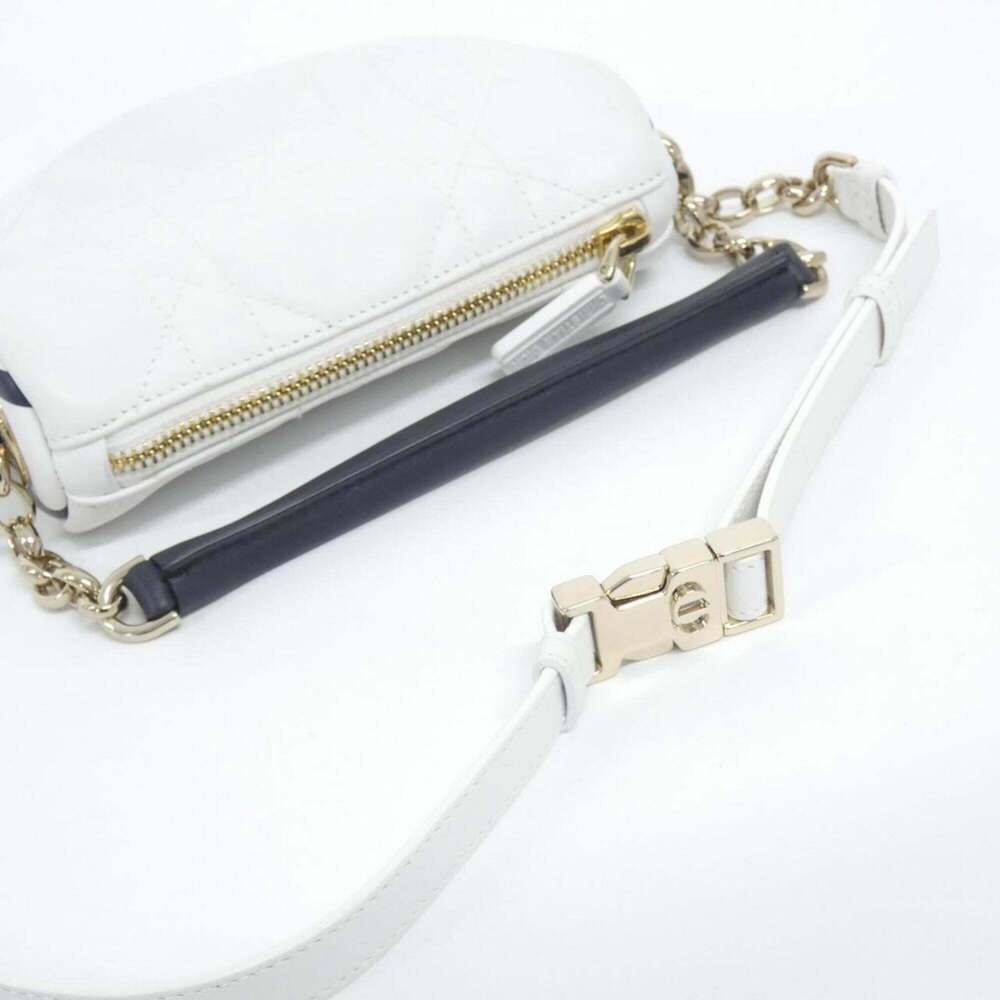 CHRISTIAN DIOR White Shoulder Bag - Picture 7 of 8